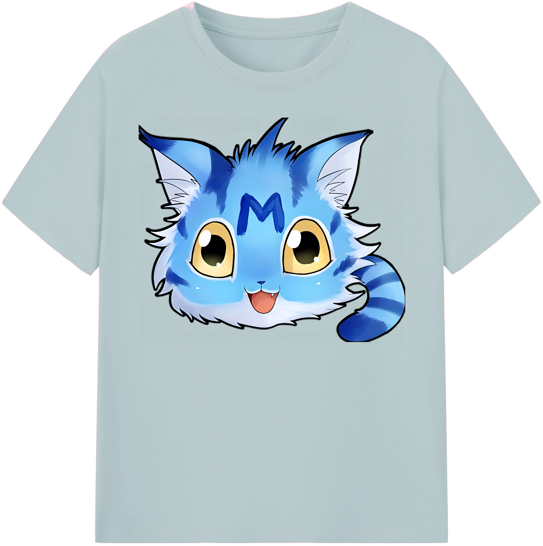 （画像用） Digimon デジタルモンスター/デジモン 綿100％半袖Tシャツ（フロントプリント）